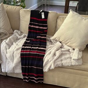 BCBGeneration Black and Red Sleeveless dress